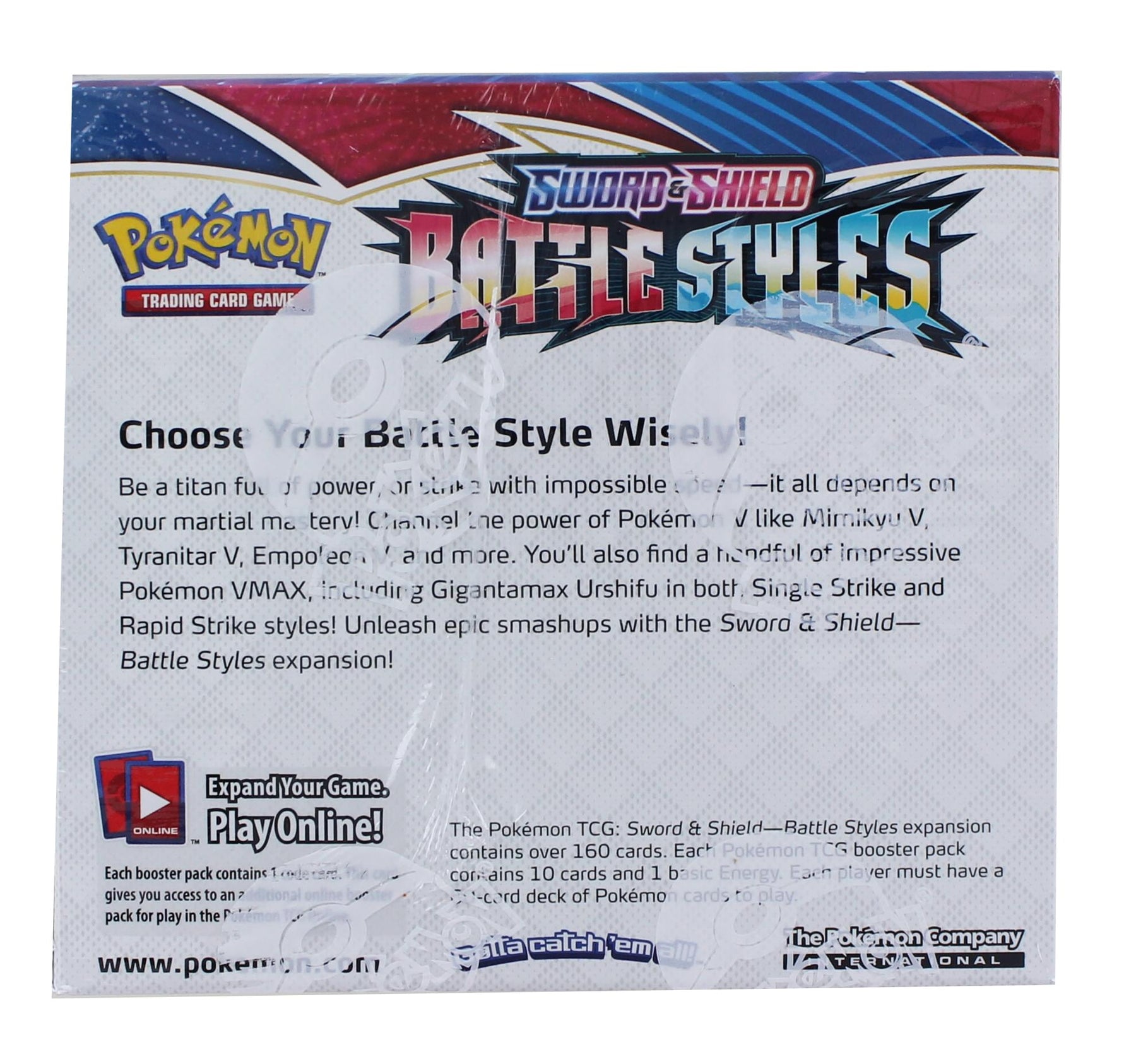 Pokémon Sword & Shield Battle Styles Booster Box